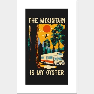 Funny quote camping rv motorhome saying trailer camping Posters and Art